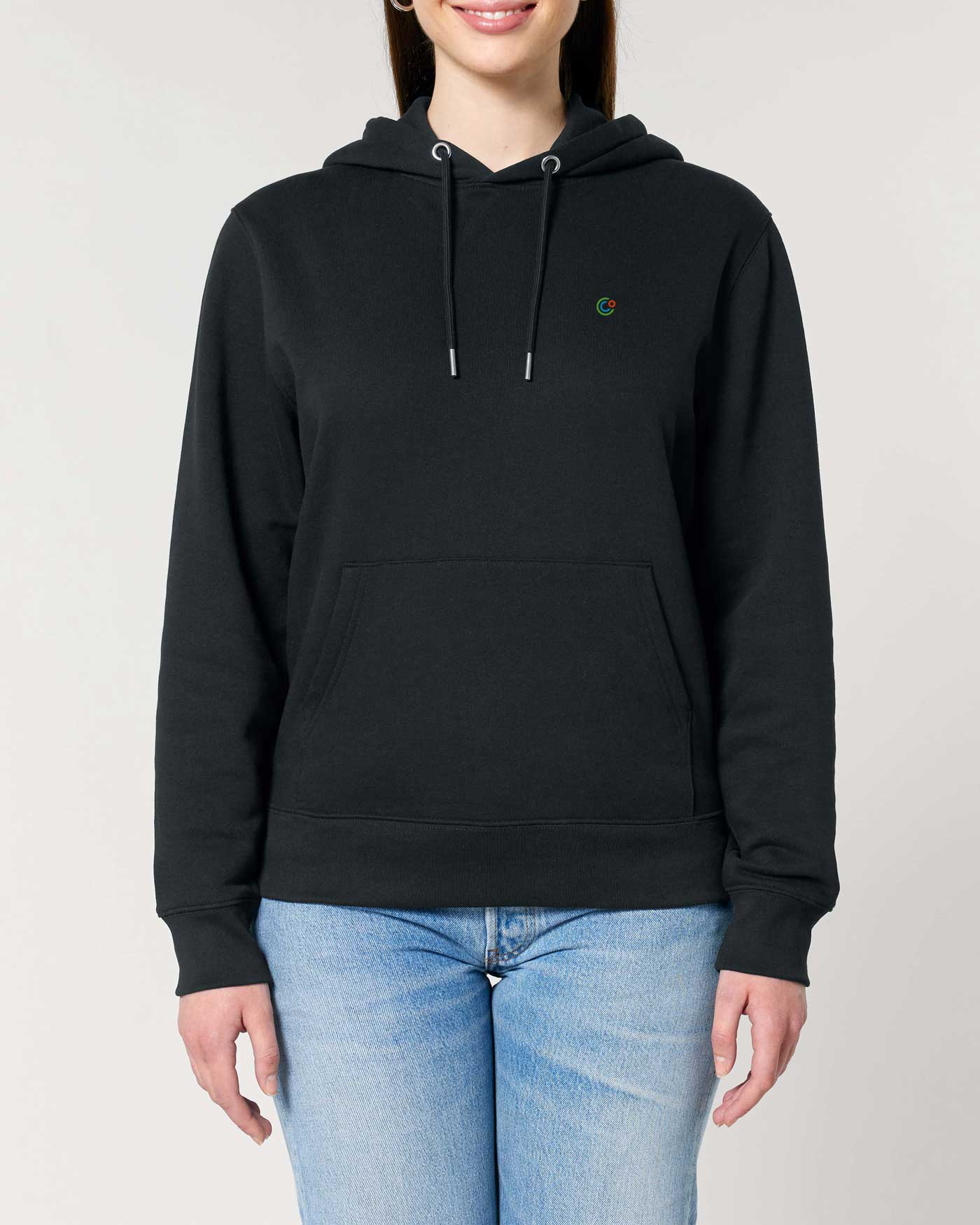 Basic Hoodie aus Bio-Baumwolle | Nachhaltige Mode - elvature#farbe_black