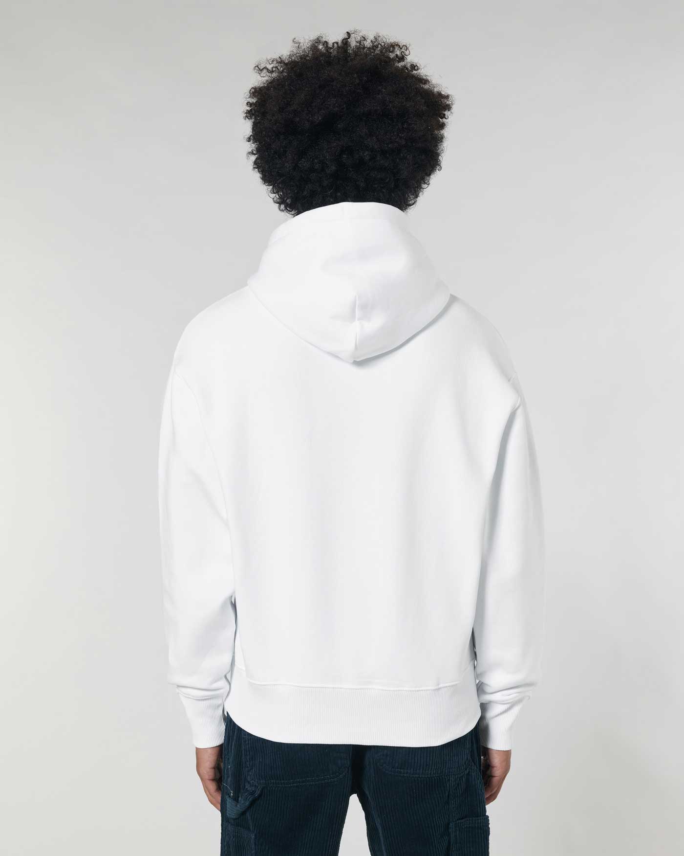 Oversized Hoodie aus Bio-Baumwollmix | Nachhaltige Mode - elvature#farbe_white