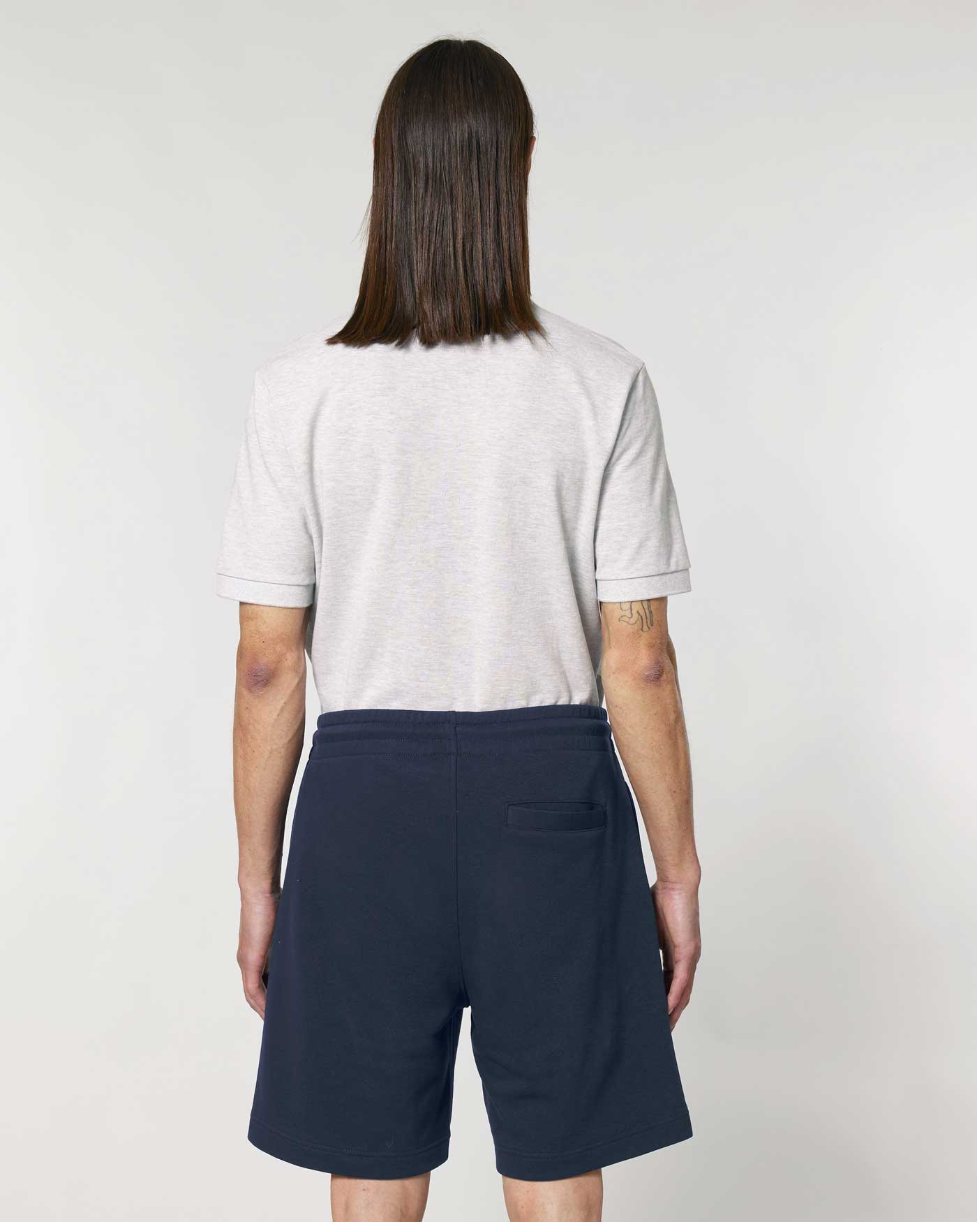 Jogger Shorts aus Bio-Baumwollmix | Nachhaltige Mode - elvature#farbe_french-navy