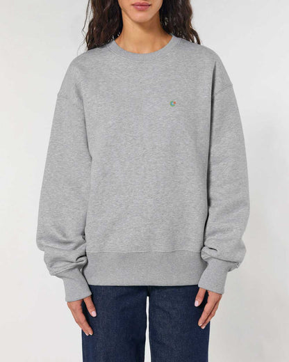 Oversized Sweatshirt aus Bio-Baumwollmix | Nachhaltige Mode - elvature